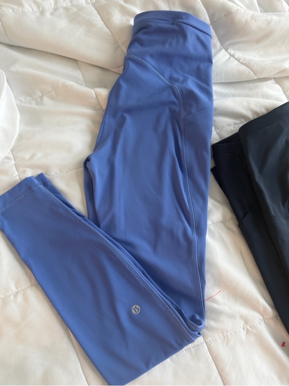 lululemon athletica women's leggings in periwinkle blue